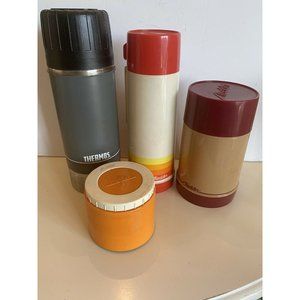 Assorted Vintage Aladdin/Thermos Lot Of 4 GUC
